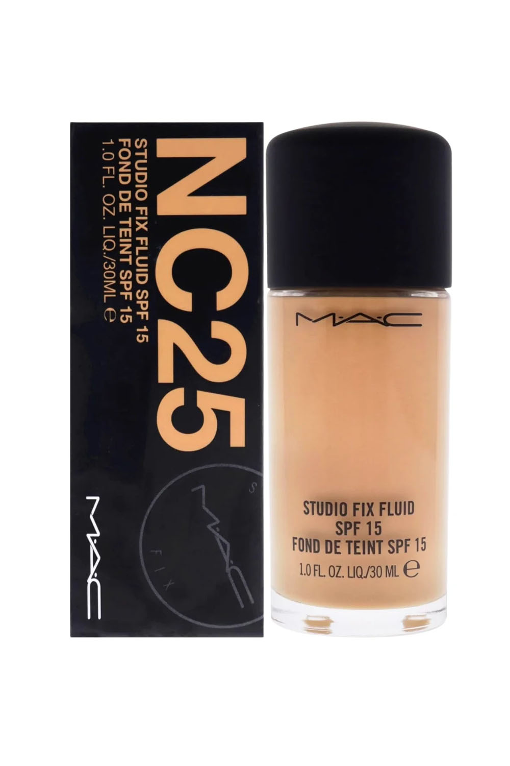 MAC Studio Fix Fluid Foundation Spf 15 NC25 30ml