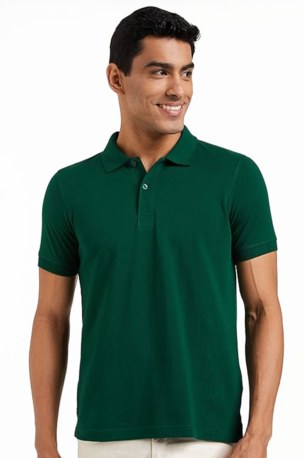 Mens Cotton Rich Polo T Shirt | Collar Tshirts | Half Sleeves | Plain (Combo Pack of 2) -Regular Fit