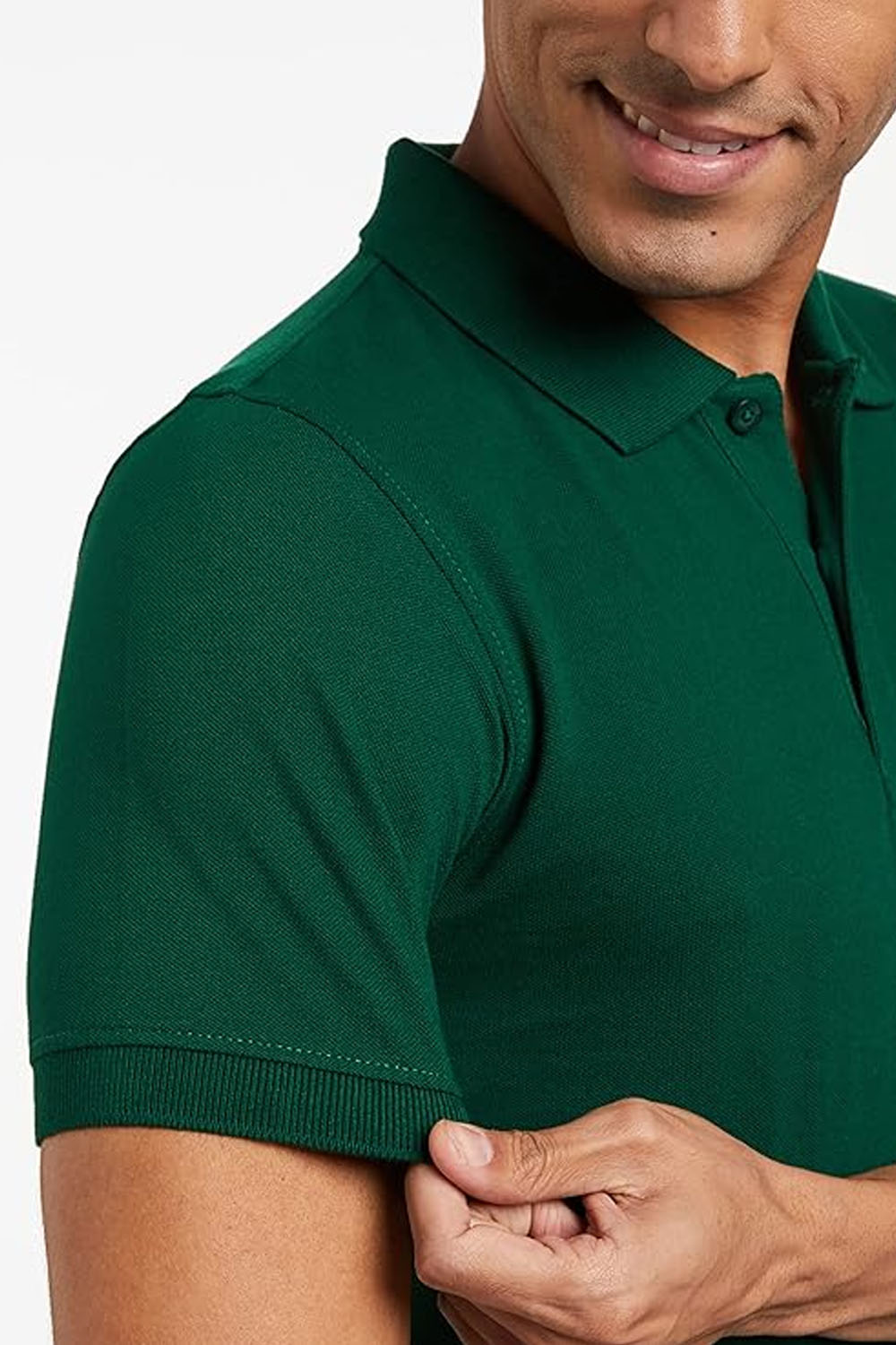 Mens Cotton Rich Polo T Shirt | Collar Tshirts | Half Sleeves | Plain (Combo Pack of 2) -Regular Fit